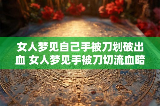 女人梦见自己手被刀划破出血 女人梦见手被刀切流血暗示什么 女人梦见自己手被刀划破出血 女人梦见手被刀切流血暗示什么