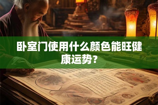 卧室门使用什么颜色能旺健康运势？