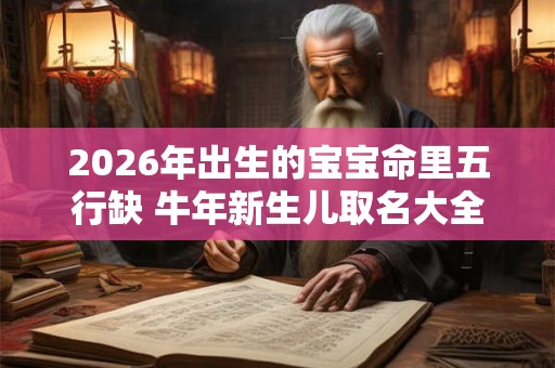 2026年出生的宝宝命里五行缺 牛年新生儿取名大全 2026年出生的宝宝命里五行缺 牛年新生儿取名大全