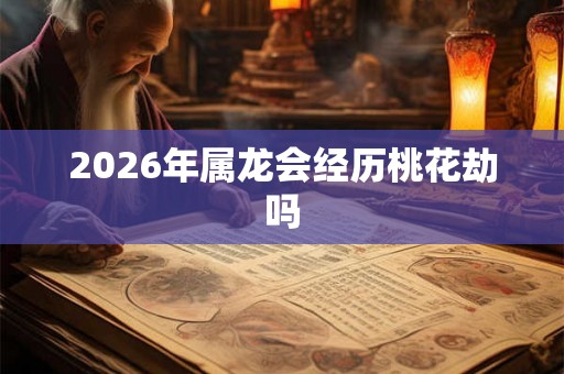 2026年属龙会经历桃花劫吗 2026年属龙会经历桃花劫吗