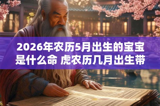 2026年农历5月出生的宝宝是什么命 虎农历几月出生带财 2026年农历5月出生的宝宝是什么命 虎农历几月出生带财