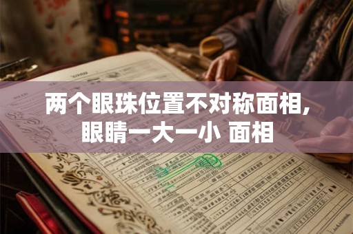 两个眼珠位置不对称面相,眼睛一大一小 面相 两个眼珠位置不对称面相,眼睛一大一小 面相
