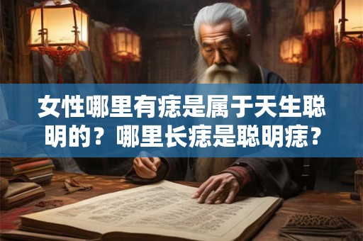 女性哪里有痣是属于天生聪明的？哪里长痣是聪明痣？