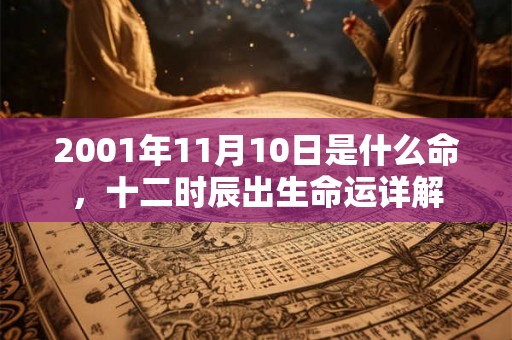 2001年11月10日是什么命，十二时辰出生命运详解