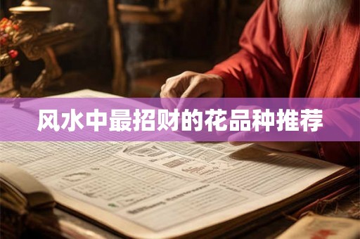 风水中最招财的花品种推荐