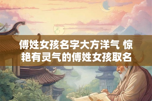 傅姓女孩名字大方洋气 惊艳有灵气的傅姓女孩取名 傅姓女孩名字大方洋气 惊艳有灵气的傅姓女孩取名