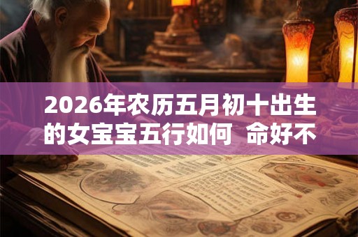 2026年农历五月初十出生的女宝宝五行如何  命好不好