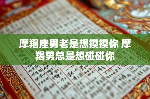 摩羯座男老是想摸摸你 摩羯男总是想碰碰你 摩羯座男老是想摸摸你 摩羯男总是想碰碰你