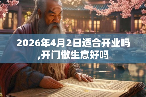 2026年4月2日适合开业吗,开门做生意好吗