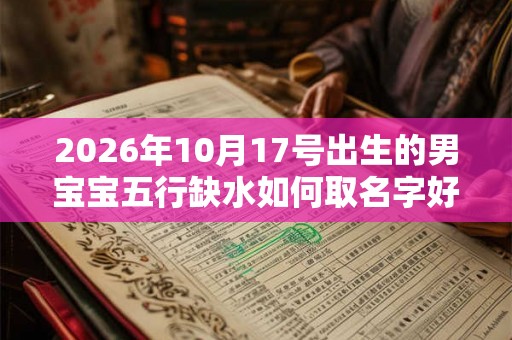 2026年10月17号出生的男宝宝五行缺水如何取名字好 2026年10月17号出生的男宝宝五行缺水如何取名字好