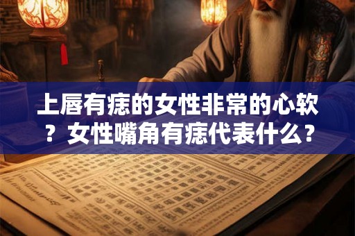 上唇有痣的女性非常的心软?女性嘴角有痣代表什么? 上唇有痣的女性非常的心软?女性嘴角有痣代表什么?
