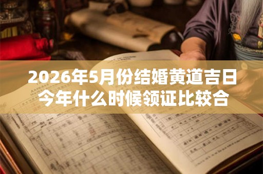 2026年5月份结婚黄道吉日 今年什么时候领证比较合适
