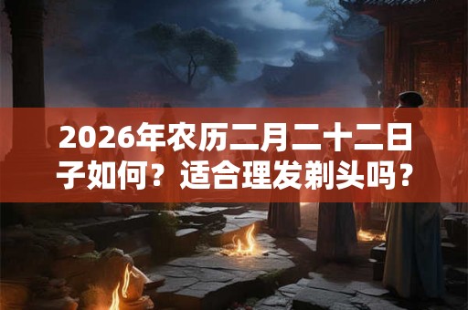 2026年农历二月二十二日子如何？适合理发剃头吗？