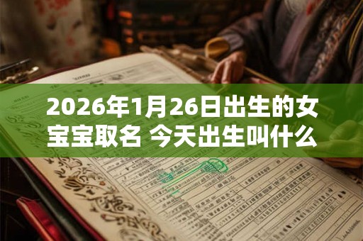 2026年1月26日出生的女宝宝取名 今天出生叫什么名字好