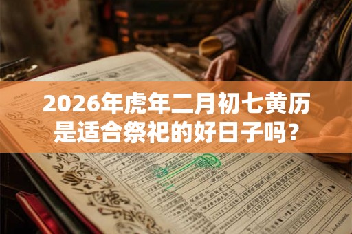 2026年虎年二月初七黄历是适合祭祀的好日子吗？