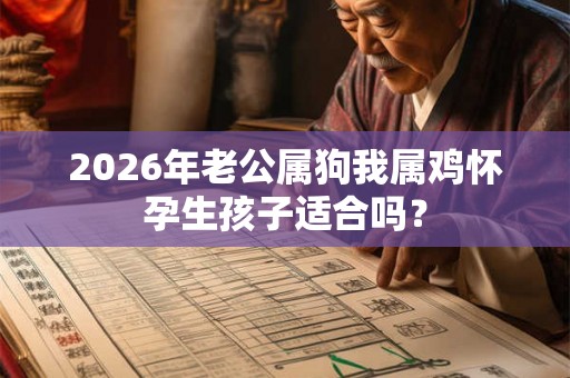 2026年老公属狗我属鸡怀孕生孩子适合吗？