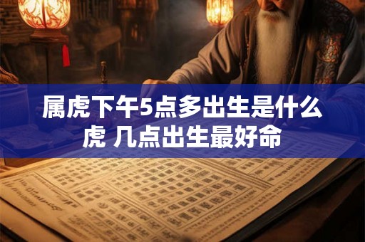 属虎下午5点多出生是什么虎 几点出生最好命