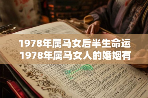 1978年属马女后半生命运 1978年属马女人的婚姻有几次 1978年属马女后半生命运 1978年属马女人的婚姻有几次