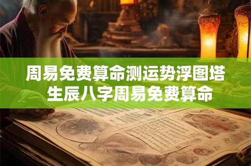 周易免费算命测运势浮图塔  生辰八字周易免费算命