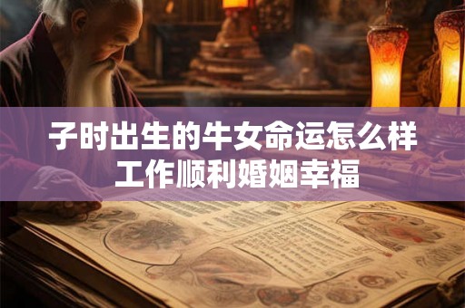 子时出生的牛女命运怎么样 工作顺利婚姻幸福 子时出生的牛女命运怎么样 工作顺利婚姻幸福