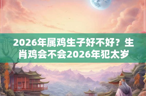 2026年属鸡生子好不好?生肖鸡会不会2026年犯太岁? 2026年属鸡生子好不好?生肖鸡会不会2026年犯太岁?