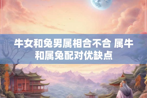牛女和兔男属相合不合 属牛和属兔配对优缺点 牛女和兔男属相合不合 属牛和属兔配对优缺点