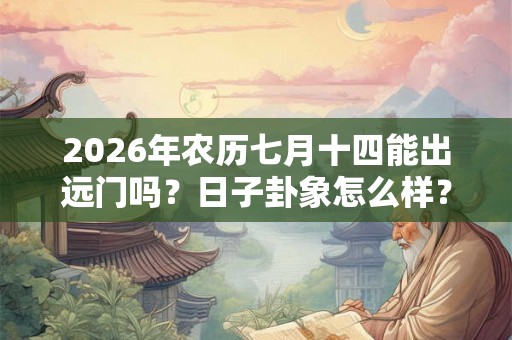 2026年农历七月十四能出远门吗？日子卦象怎么样？