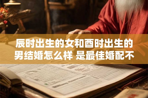 辰时出生的女和酉时出生的男结婚怎么样 是最佳婚配不