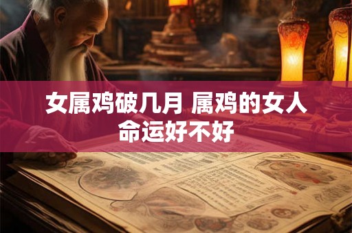 女属鸡破几月 属鸡的女人命运好不好