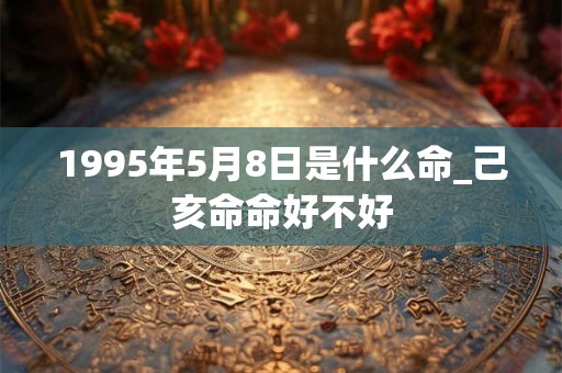 1995年5月8日是什么命_己亥命命好不好