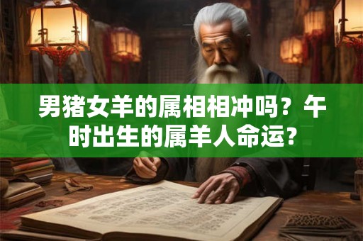 男猪女羊的属相相冲吗？午时出生的属羊人命运？