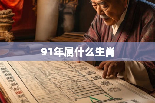 91年属什么生肖 91年属什么生肖