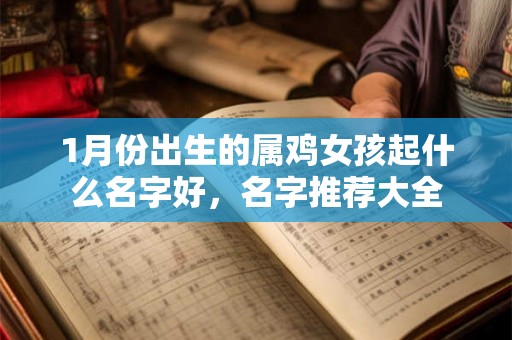 1月份出生的属鸡女孩起什么名字好，名字推荐大全
