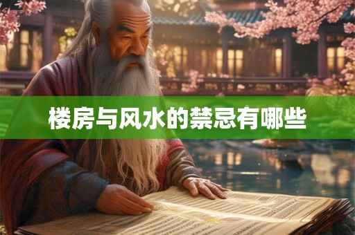 楼房与风水的禁忌有哪些