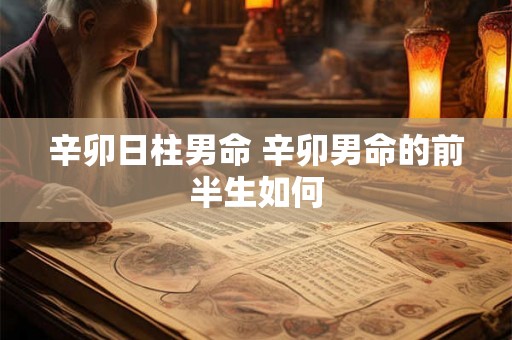 辛卯日柱男命 辛卯男命的前半生如何 辛卯日柱男命 辛卯男命的前半生如何