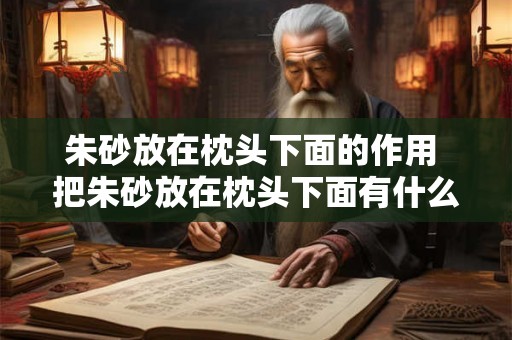 朱砂放在枕头下面的作用 把朱砂放在枕头下面有什么作用 朱砂放在枕头下面的作用 把朱砂放在枕头下面有什么作用