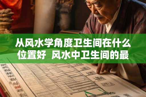 从风水学角度卫生间在什么位置好  风水中卫生间的最佳方位在哪里