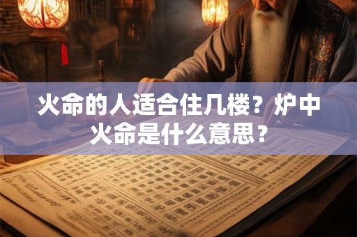 火命的人适合住几楼？炉中火命是什么意思？