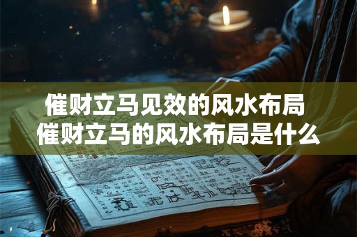 催财立马见效的风水布局 催财立马的风水布局是什么 催财立马见效的风水布局 催财立马的风水布局是什么