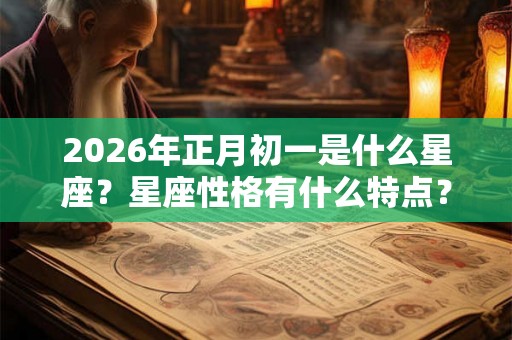 2026年正月初一是什么星座？星座性格有什么特点？