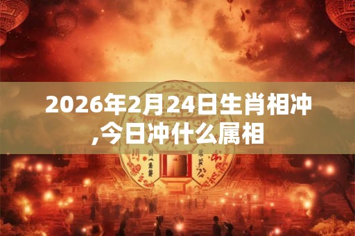 2026年2月24日生肖相冲,今日冲什么属相