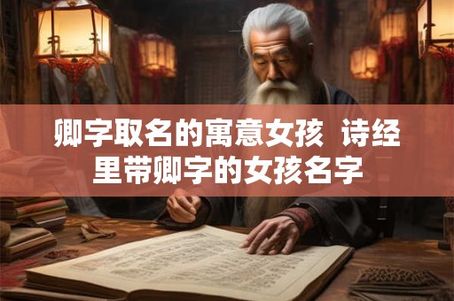 卿字取名的寓意女孩 诗经里带卿字的女孩名字 卿字取名的寓意女孩 诗经里带卿字的女孩名字
