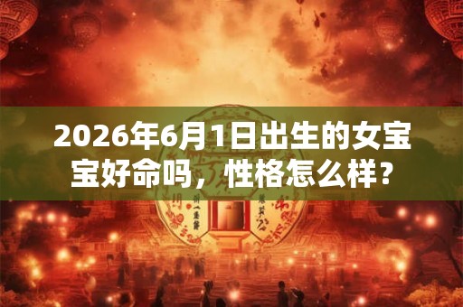 2026年6月1日出生的女宝宝好命吗，性格怎么样？