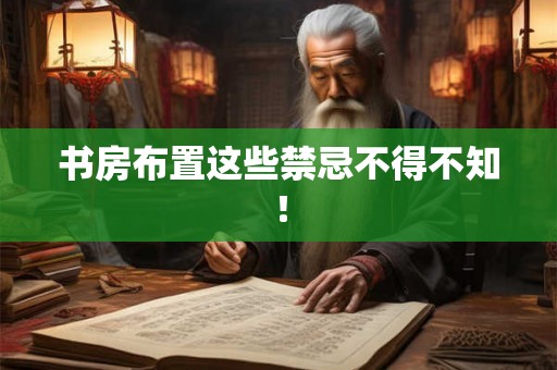 书房布置这些禁忌不得不知！