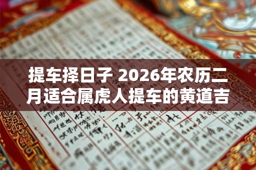提车择日子 2026年农历二月适合属虎人提车的黄道吉日一览表 提车择日子 2026年农历二月适合属虎人提车的黄道吉日一览表
