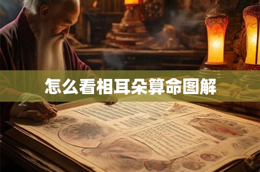 怎么看相耳朵算命图解