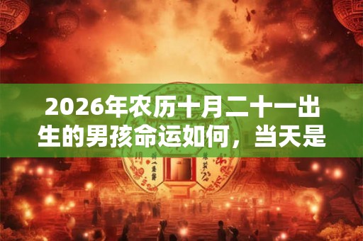 2026年农历十月二十一出生的男孩命运如何，当天是吉日吗？