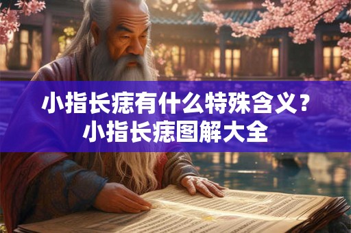 小指长痣有什么特殊含义？小指长痣图解大全