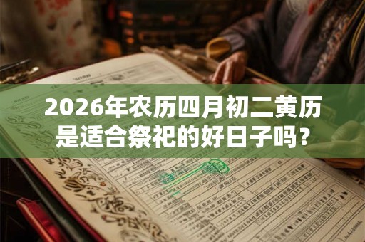 2026年农历四月初二黄历是适合祭祀的好日子吗？