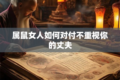 属鼠女人如何对付不重视你的丈夫